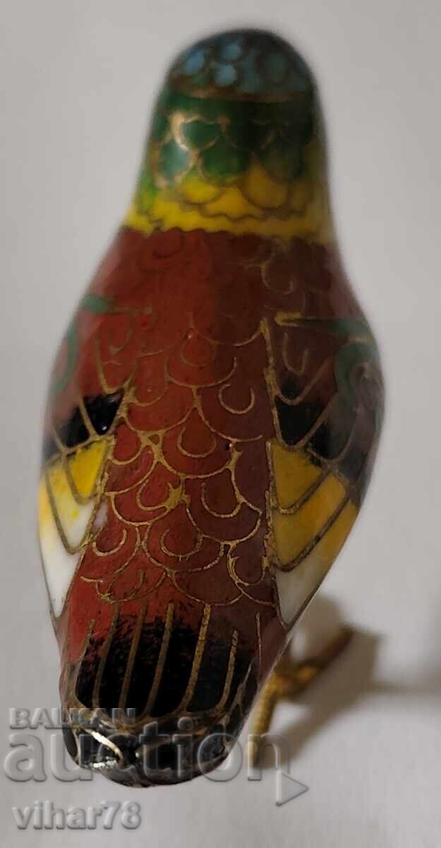 Bronze enameled figure - 5 Bronze enameled figure - 5