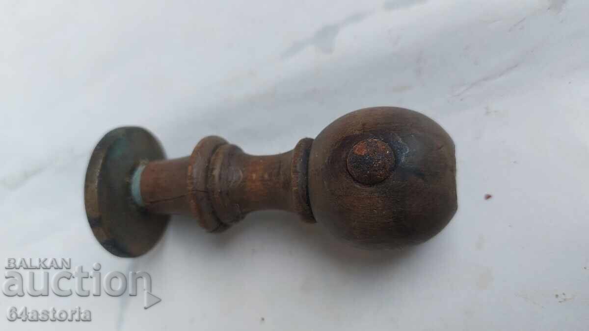 Εκτύπωση, έμβλημα, βασιλικό, ορείχαλκος - 5