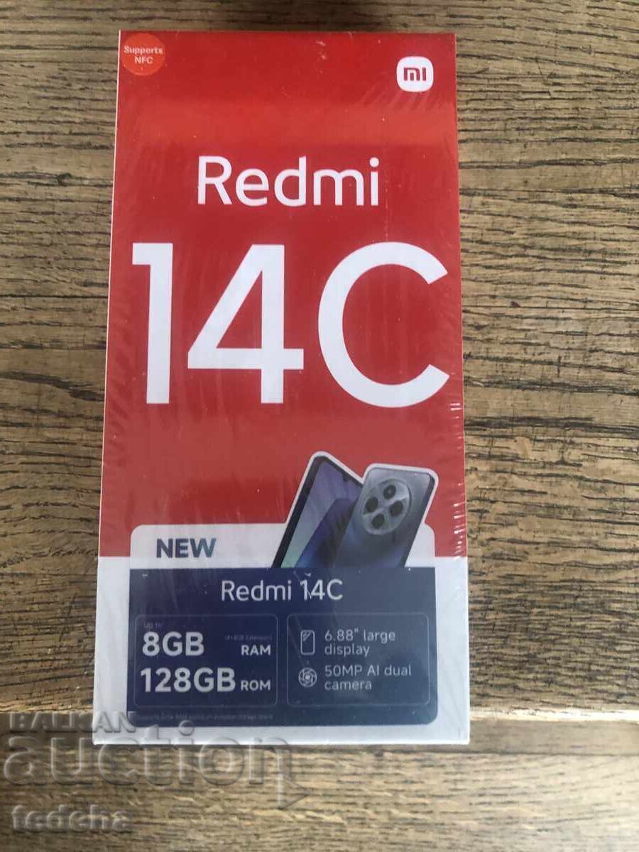 GSM SMARTPHONE XIAOMI REDMI 14C 128GB RAM 4GB NEW SEALED GSM SMARTPHONE XIAOMI REDMI 14C 128GB RAM 4GB NEW SEALED