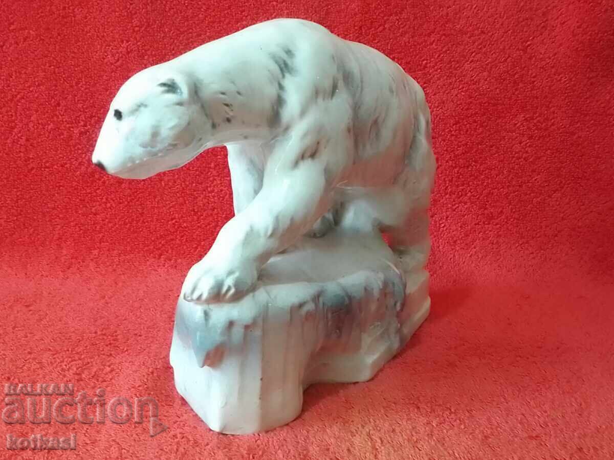 Δημοπρασία Παλιά πορσελάνινη φιγούρα White Bear Γερμανία Δημοπρασία Παλιά πορσελάνινη φιγούρα White Bear Γερμανία