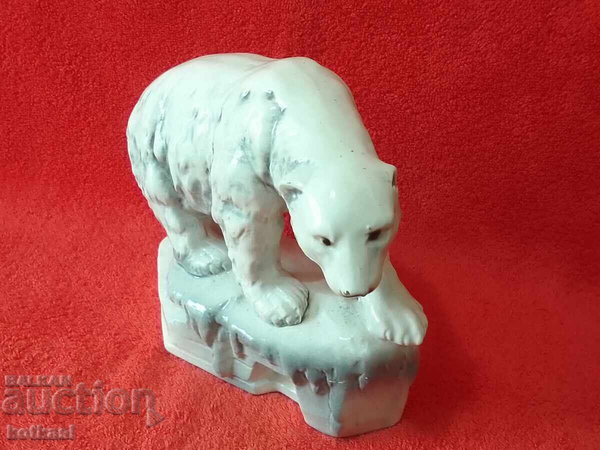 Παλιά πορσελάνινη φιγούρα White Bear Γερμανία - 7 Παλιά πορσελάνινη φιγούρα White Bear Γερμανία - 7