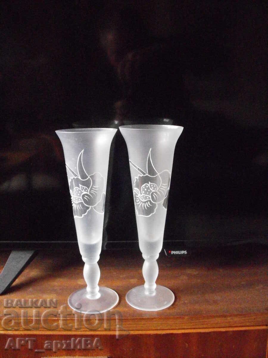 Wedding champagne glasses, 2 pcs Wedding champagne glasses, 2 pcs