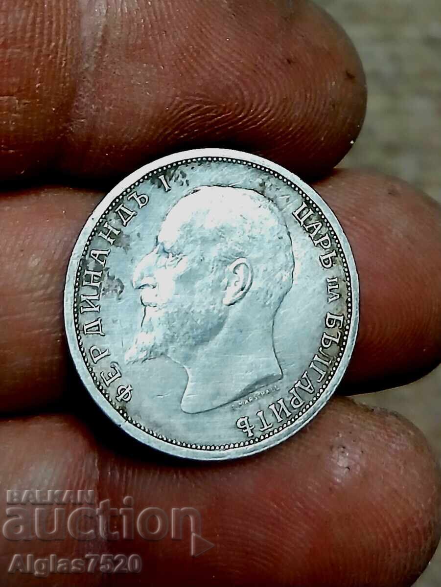 Licitație 1 BGN 1913 / argint / Licitație 1 BGN 1913 / argint /