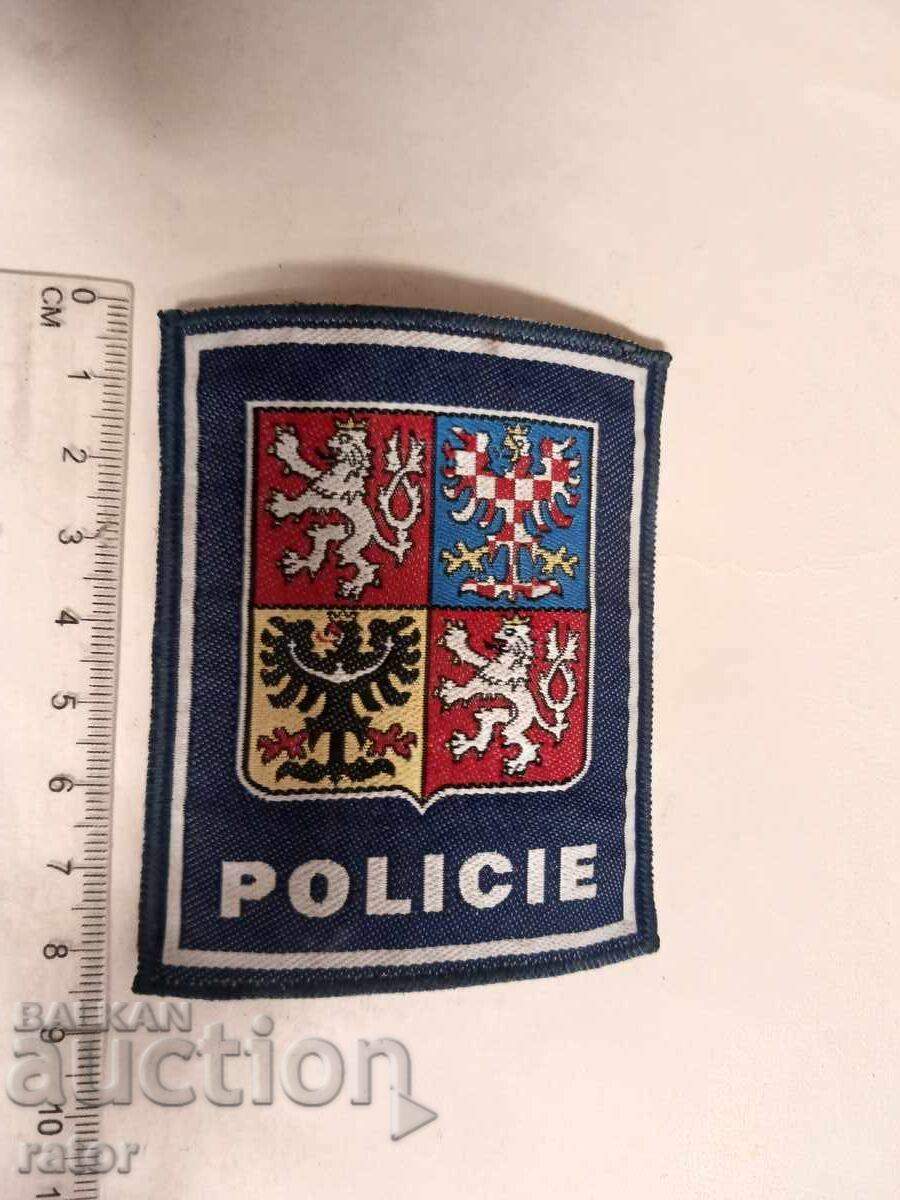 Licitație Emblemă de poliție, poliție - Cehia Licitație Emblemă de poliție, poliție - Cehia