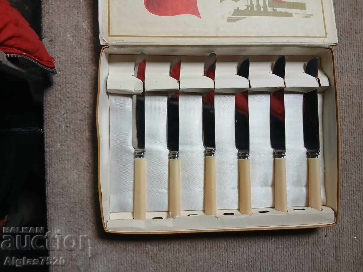 Stainless steel knife set - Russia