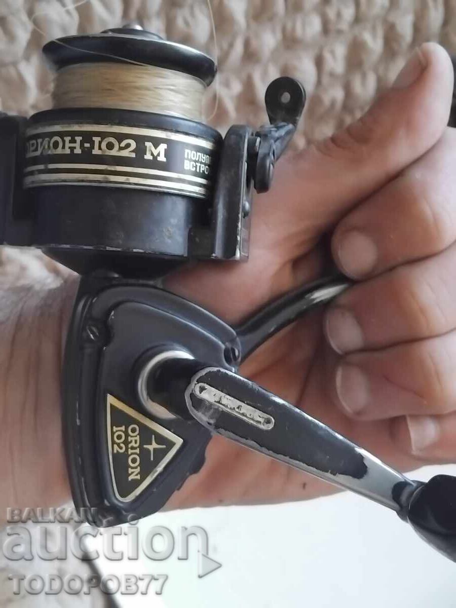 Old Soviet Orion reel for parts or restoration - 5 Old Soviet Orion reel for parts or restoration - 5