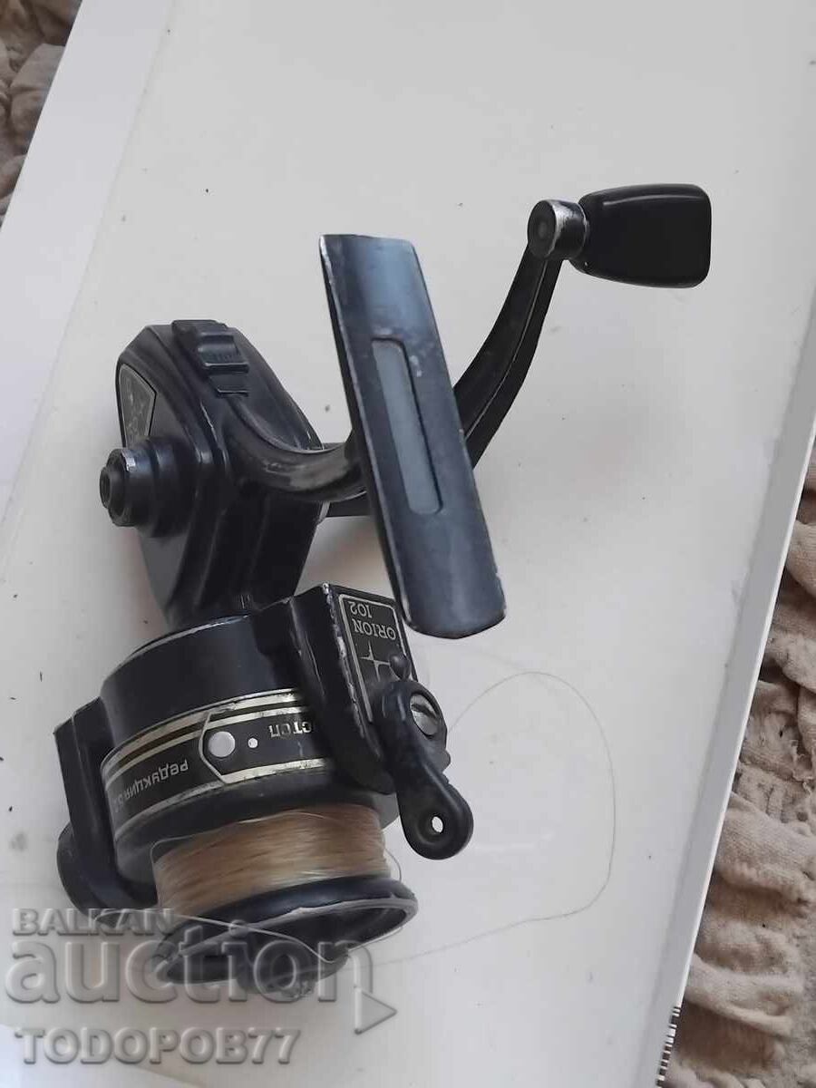 Old Soviet Orion reel for parts or restoration Old Soviet Orion reel for parts or restoration