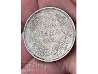 MONEDĂ 100 LEVA 1930 ANUL