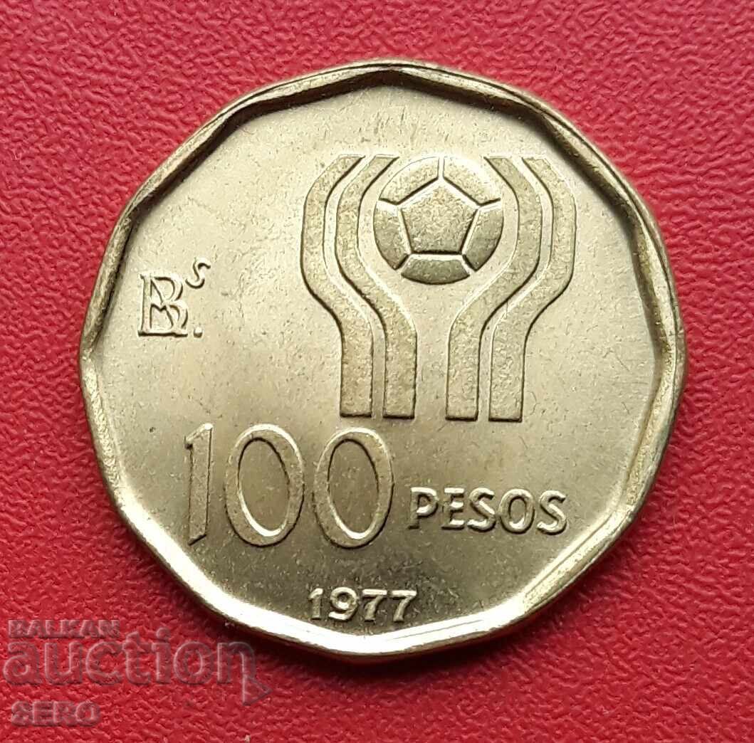 Argentina - 100 Pesos 1977 - World Cup Football "Argentina 78" Argentina - 100 Pesos 1977 - World Cup Football "Argentina 78"