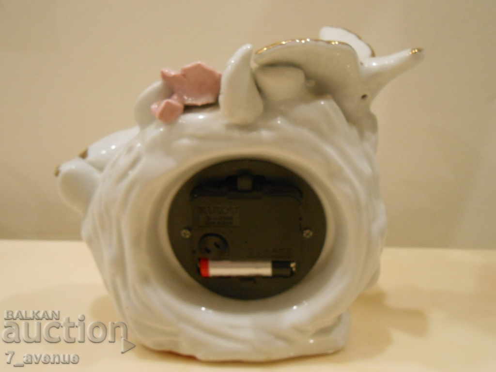 Доставка на Часовник порцеланов, от порцелан, птици, кварцов