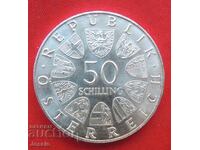 50 Schilling Austria Silver 1971