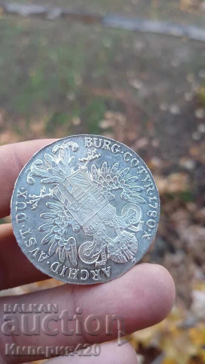 Delivery of Silver Thaler of Maria Theresa 1780 Delivery of Silver Thaler of Maria Theresa 1780