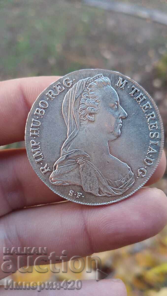 Silver Thaler of Maria Theresa 1780 Silver Thaler of Maria Theresa 1780