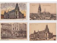 Cologne, 4 pieces, used