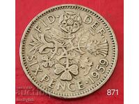 6 pence 1959 - Great Britain