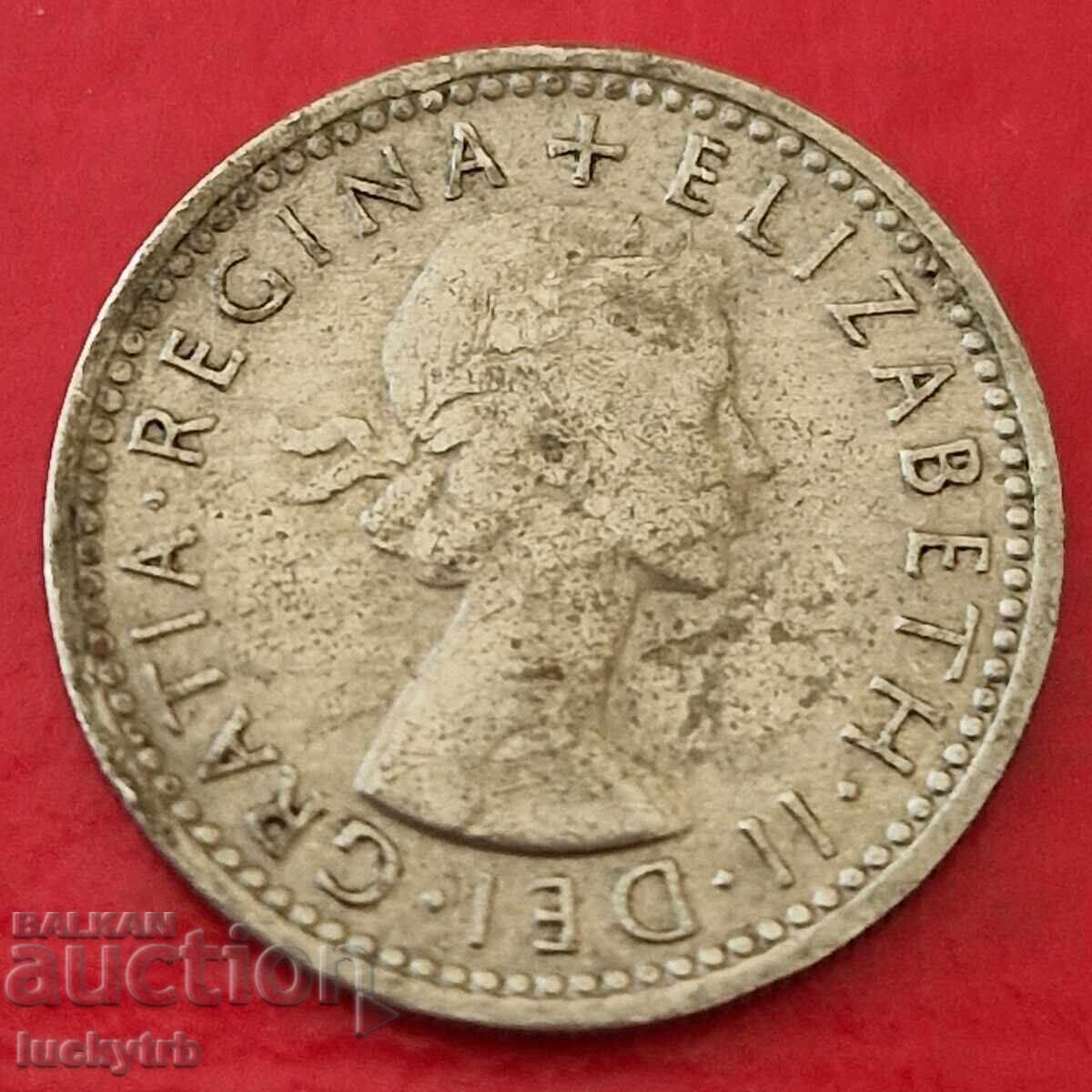 6 pence 1959 - Marea Britanie cu preț € 1.00 | 1.96 BGN