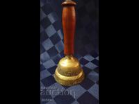 Бронзова камбана ,звънец с ръкохватка