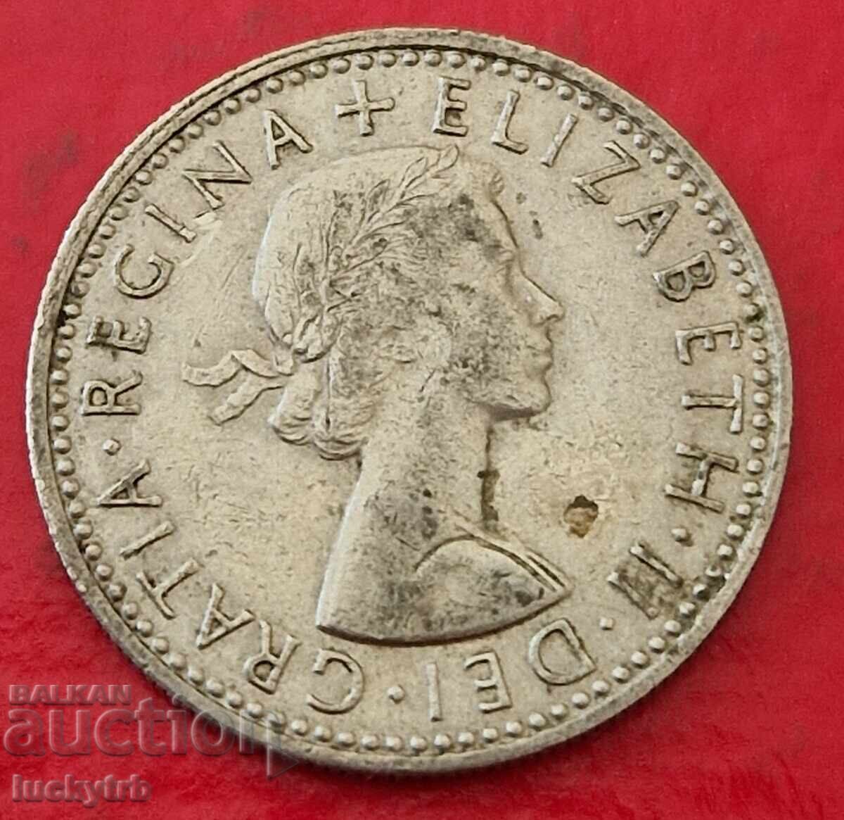 6 pence 1965 - Regatul Unit cu preț € 0.80 | 1.56 BGN