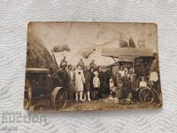 Παλιά φωτογραφία, αλώνισμα. BZC