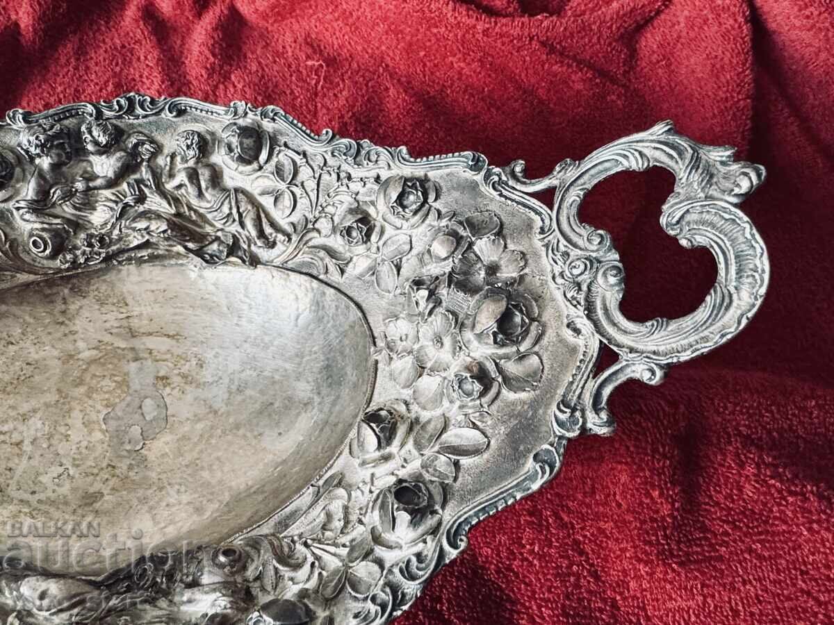 Delivery of Silver fruit bowl, unique! From 1 st. 570 grams Delivery of Silver fruit bowl, unique! From 1 st. 570 grams