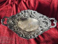Silver fruit bowl, unique! From 1 st. 570 grams