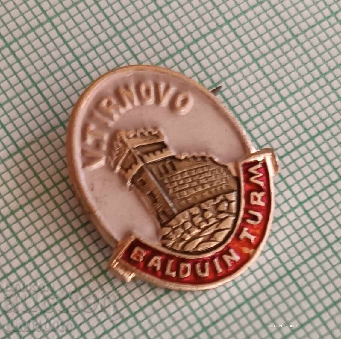 Badge - Veliko Tarnovo Baldwin's Tower with price 1.00 BGN | € 0.51 Badge - Veliko Tarnovo Baldwin's Tower with price 1.00 BGN | € 0.51