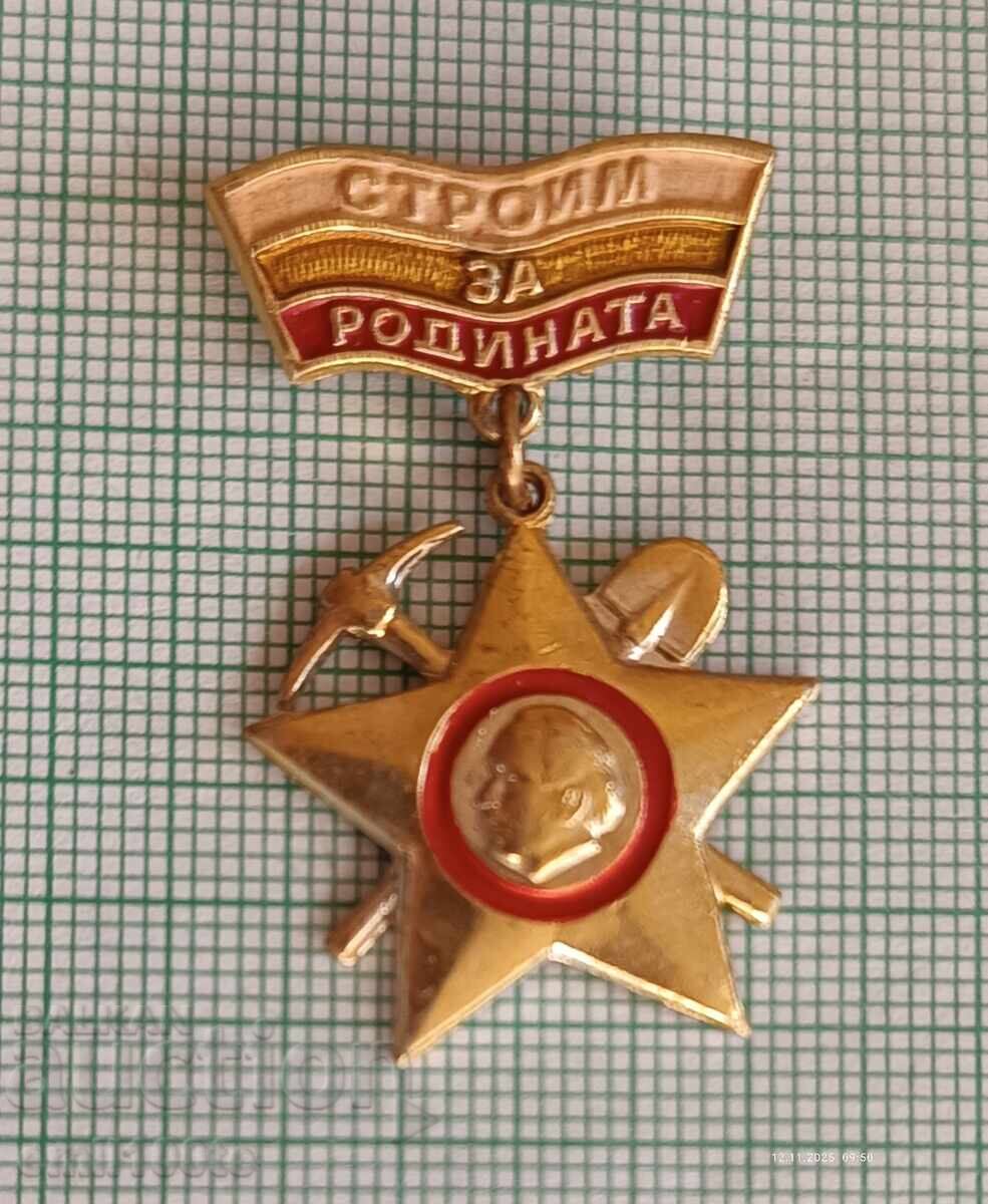 Badge - We Stand for the Homeland, Brigade Movement