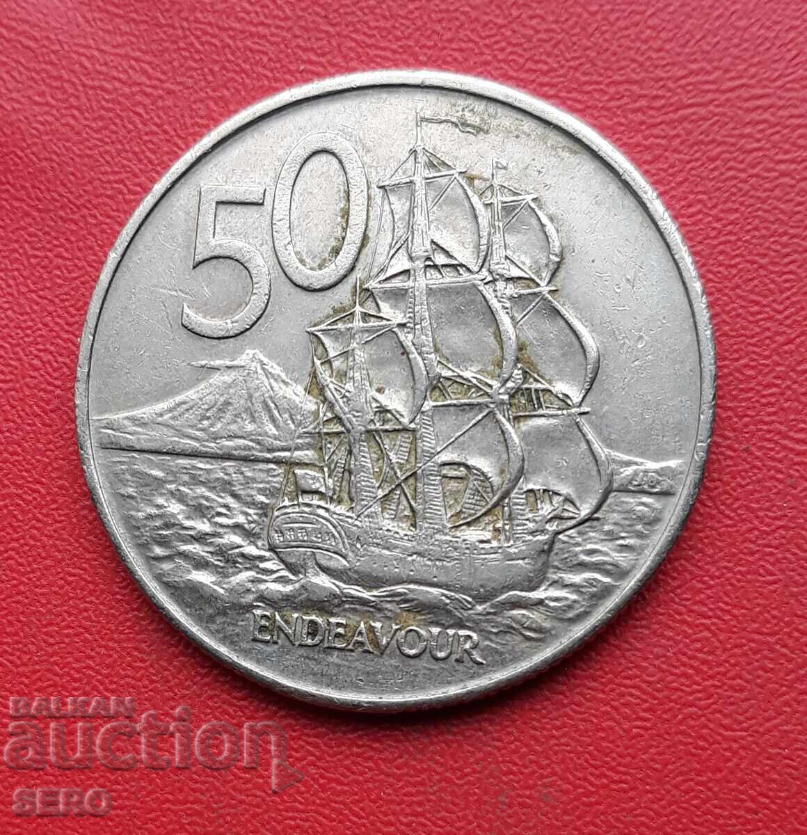 New Zealand - 50 Cents 1982 New Zealand - 50 Cents 1982