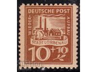 Germany - 1946 - Local Issue after World War II - Lübbenau, MLH