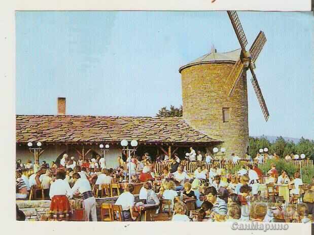 Carte poștală Bulgaria Sunny Beach restaurant "Melnița" 4**