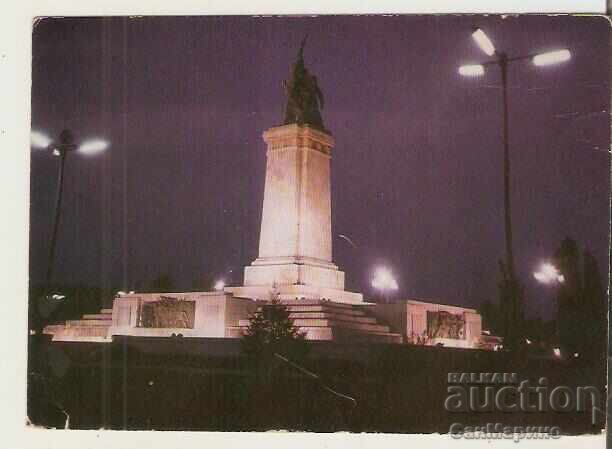 Card Bulgaria Sofia Monumentul Armatei Sovietice 1*