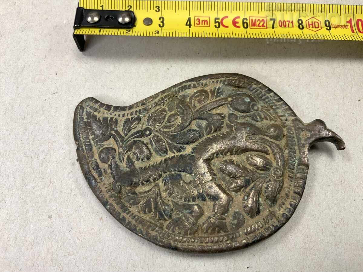 Revival-era buckle, single piece Revival-era buckle, single piece