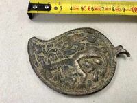 Revival-era buckle, single piece