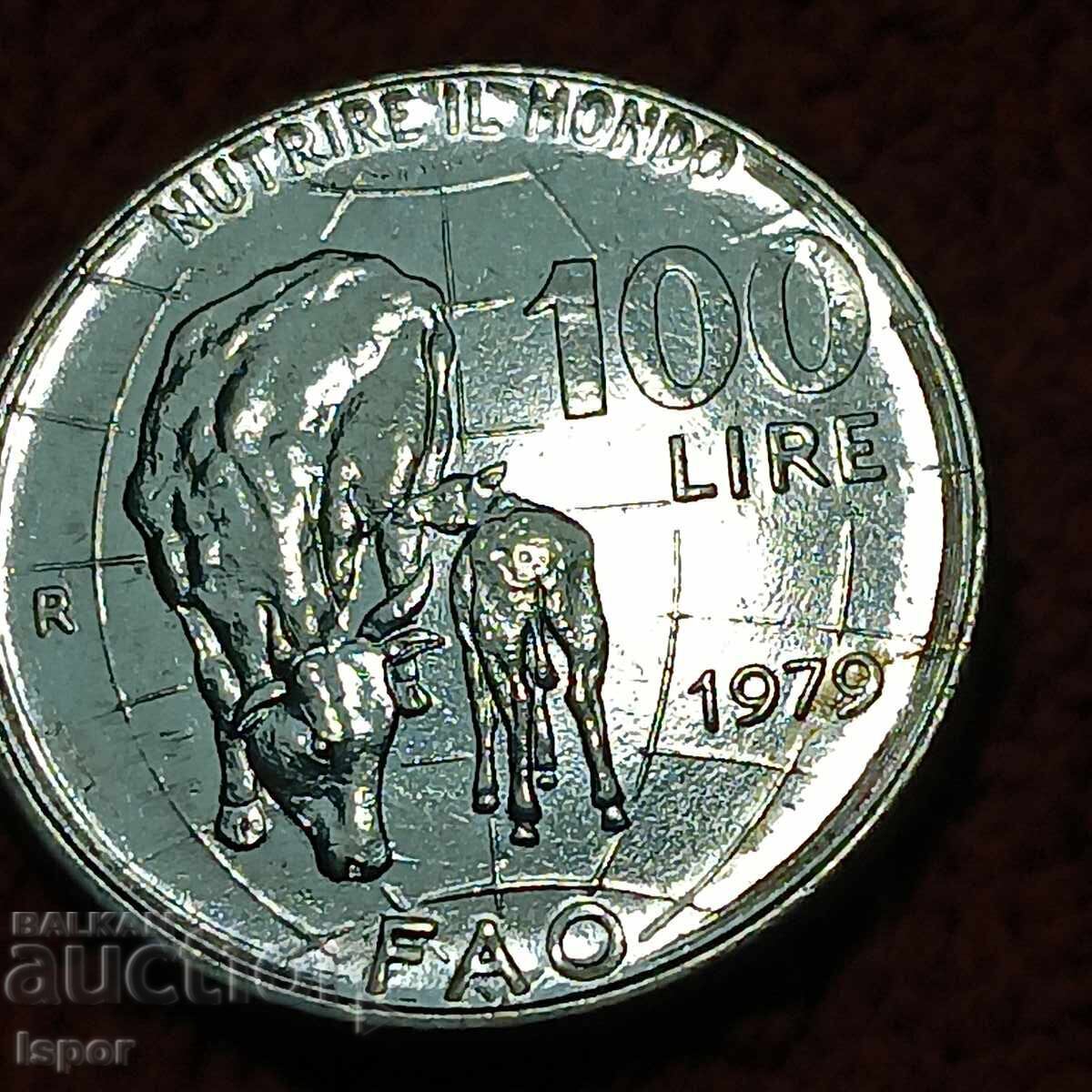 100L FAO organizația pentru alimentație 1979g 100L FAO organizația pentru alimentație 1979g