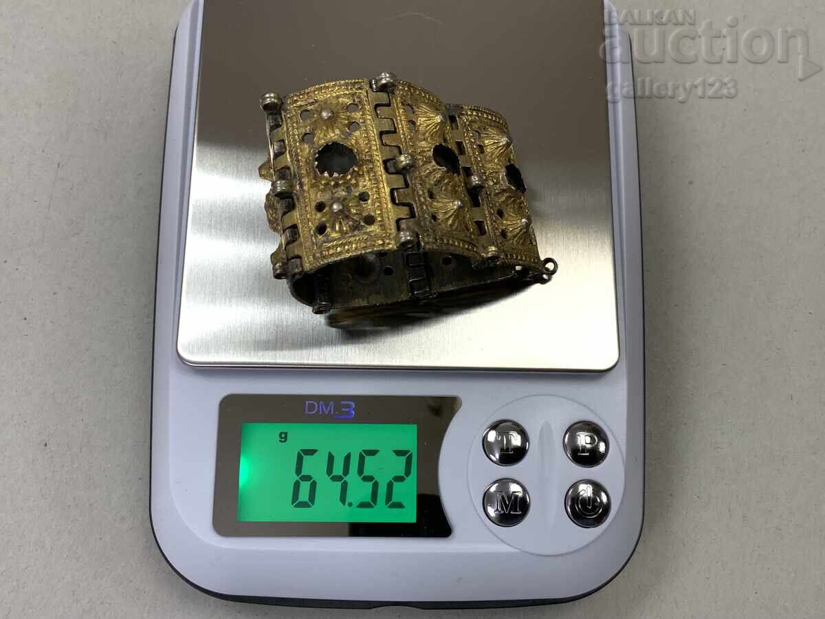 Delivery of Revival silver coined mercury gilt bracelet Delivery of Revival silver coined mercury gilt bracelet