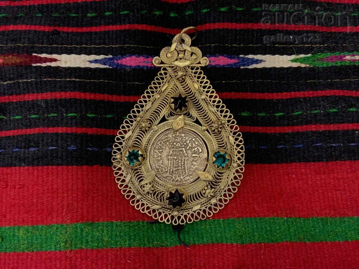 Revival-era jewelry silver filigree gilding with price 160.00 BGN | € 81.81 Revival-era jewelry silver filigree gilding with price 160.00 BGN | € 81.81