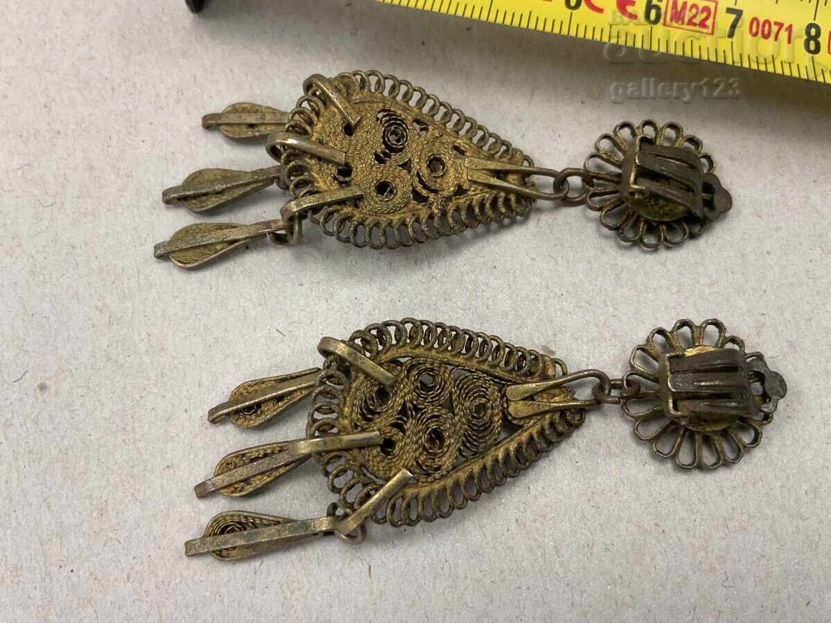 Renaissance filigree gold-plated earrings - 5 Renaissance filigree gold-plated earrings - 5