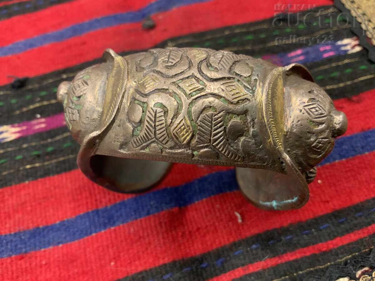 Revival bracelet silver cut engraved enamel Revival bracelet silver cut engraved enamel