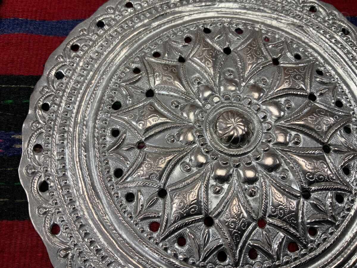 Auction Revivalist. Tepelek (a type of silver coin) silver, hand-cut, forged Auction Revivalist. Tepelek (a type of silver coin) silver, hand-cut, forged