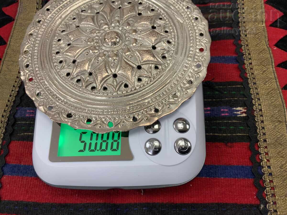 Revivalist. Tepelek (a type of silver coin) silver, hand-cut, forged - 7 Revivalist. Tepelek (a type of silver coin) silver, hand-cut, forged - 7