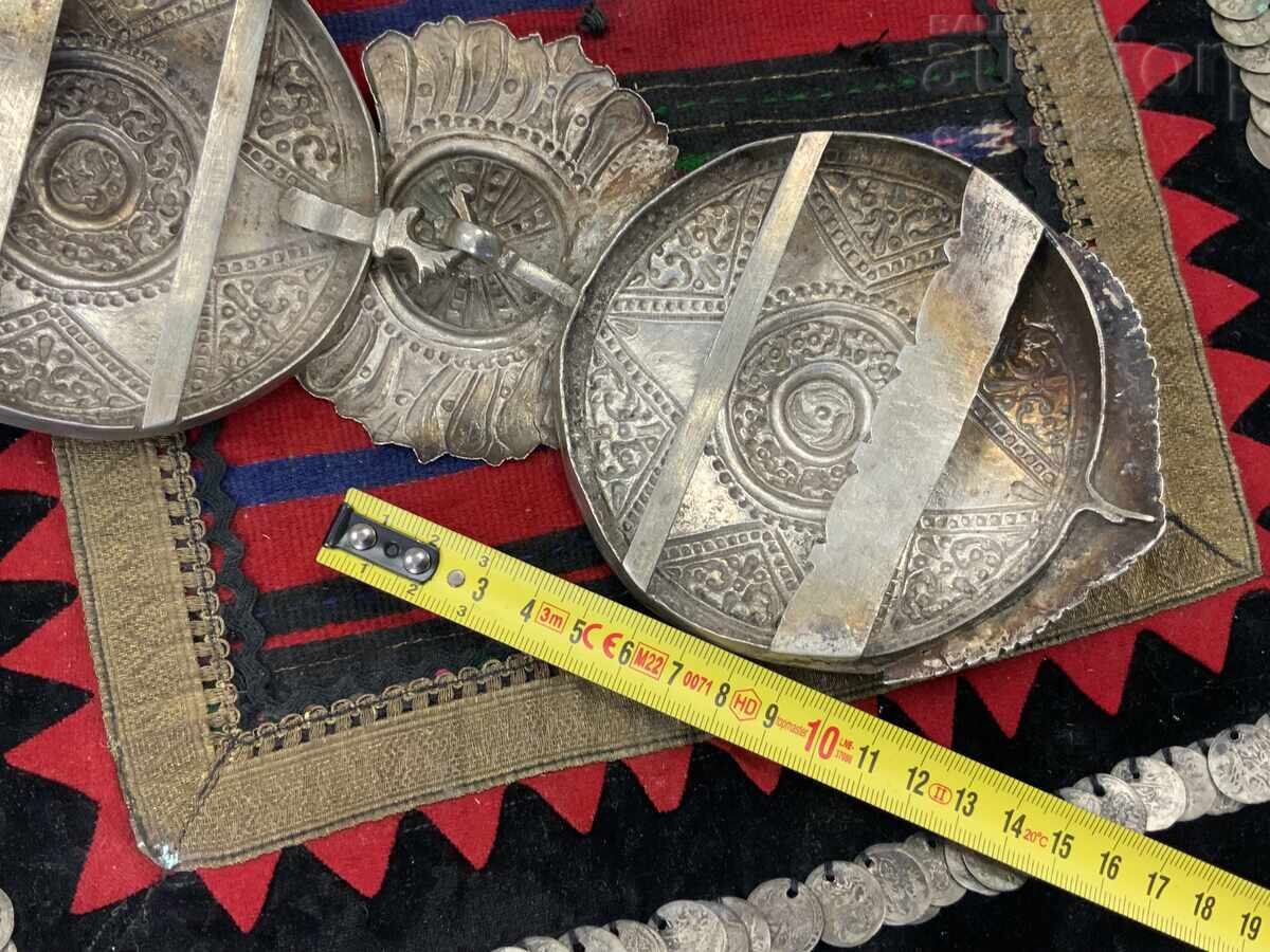 Revival Macedonian Pachta Silver Cut Forged - 12 Revival Macedonian Pachta Silver Cut Forged - 12