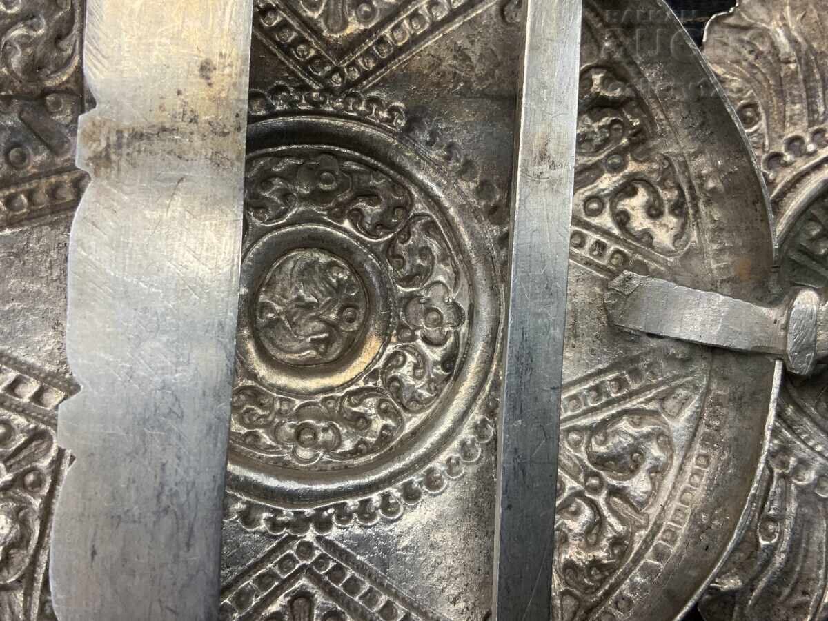 Revival Macedonian Pachta Silver Cut Forged - 6 Revival Macedonian Pachta Silver Cut Forged - 6