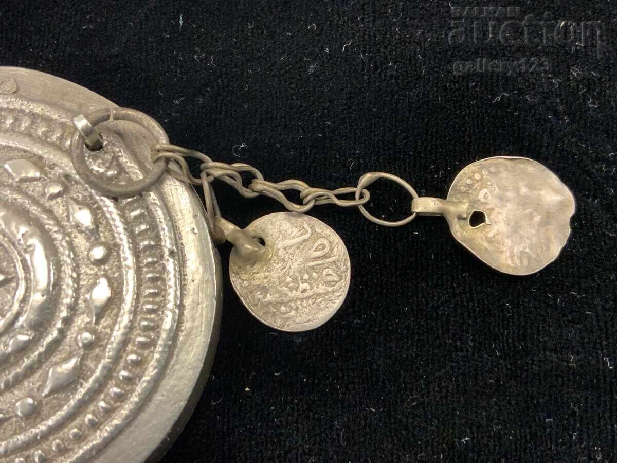 Revival-era silver carved amulet with price 47.00 BGN | € 24.03 Revival-era silver carved amulet with price 47.00 BGN | € 24.03