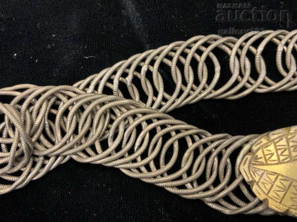 Аукцион Възрожденска кучка накит сребро сечан