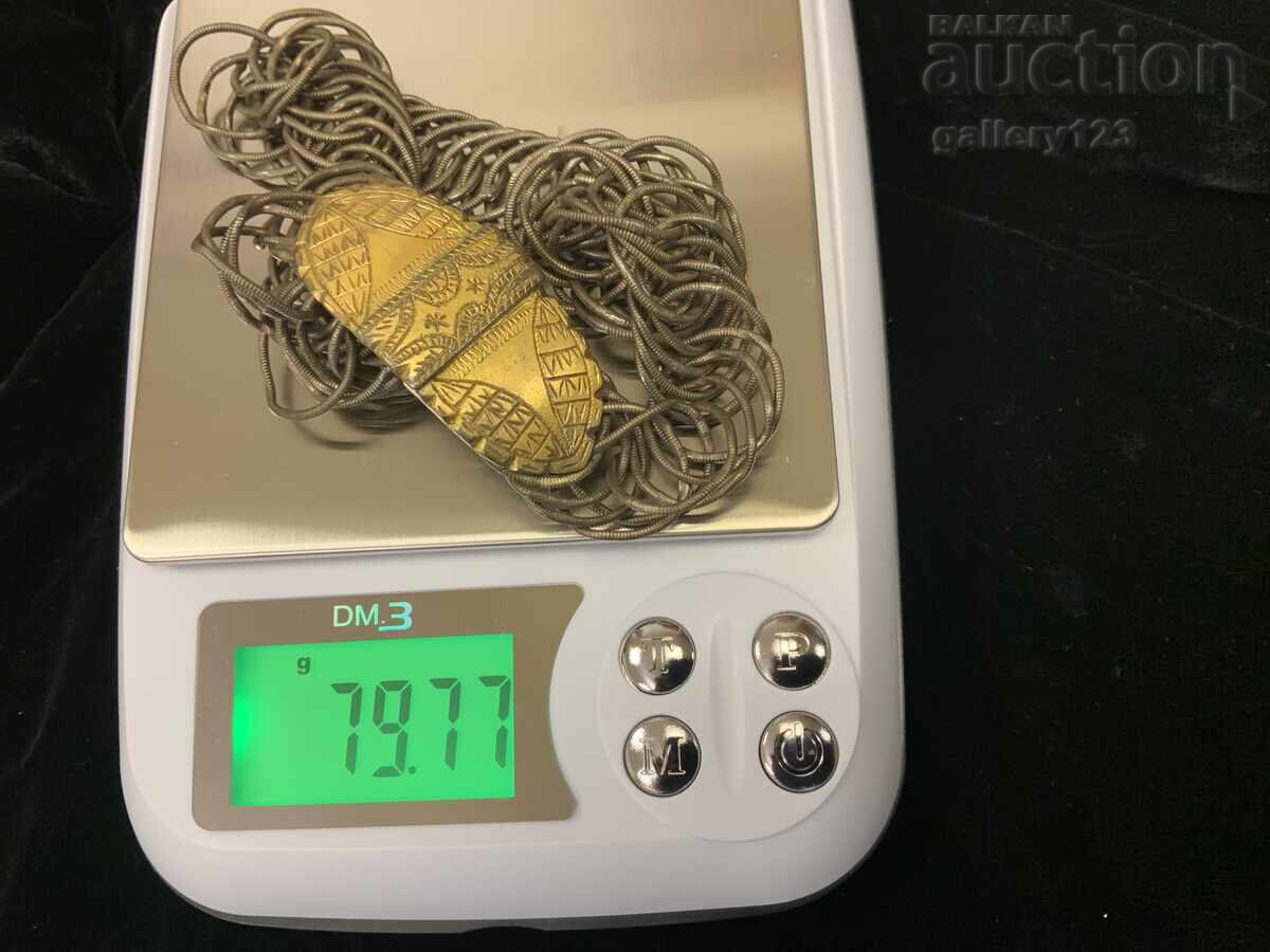 Възрожденска кучка накит сребро сечан - 7