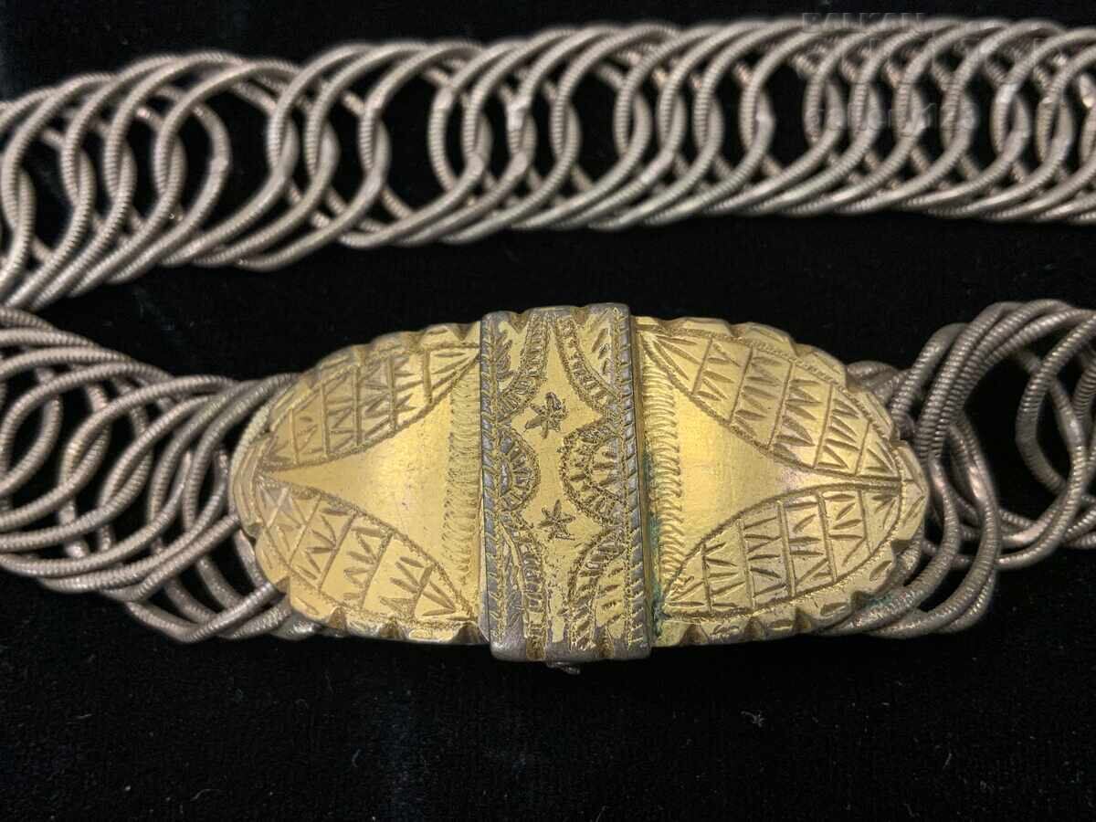 Възрожденска кучка накит сребро сечан