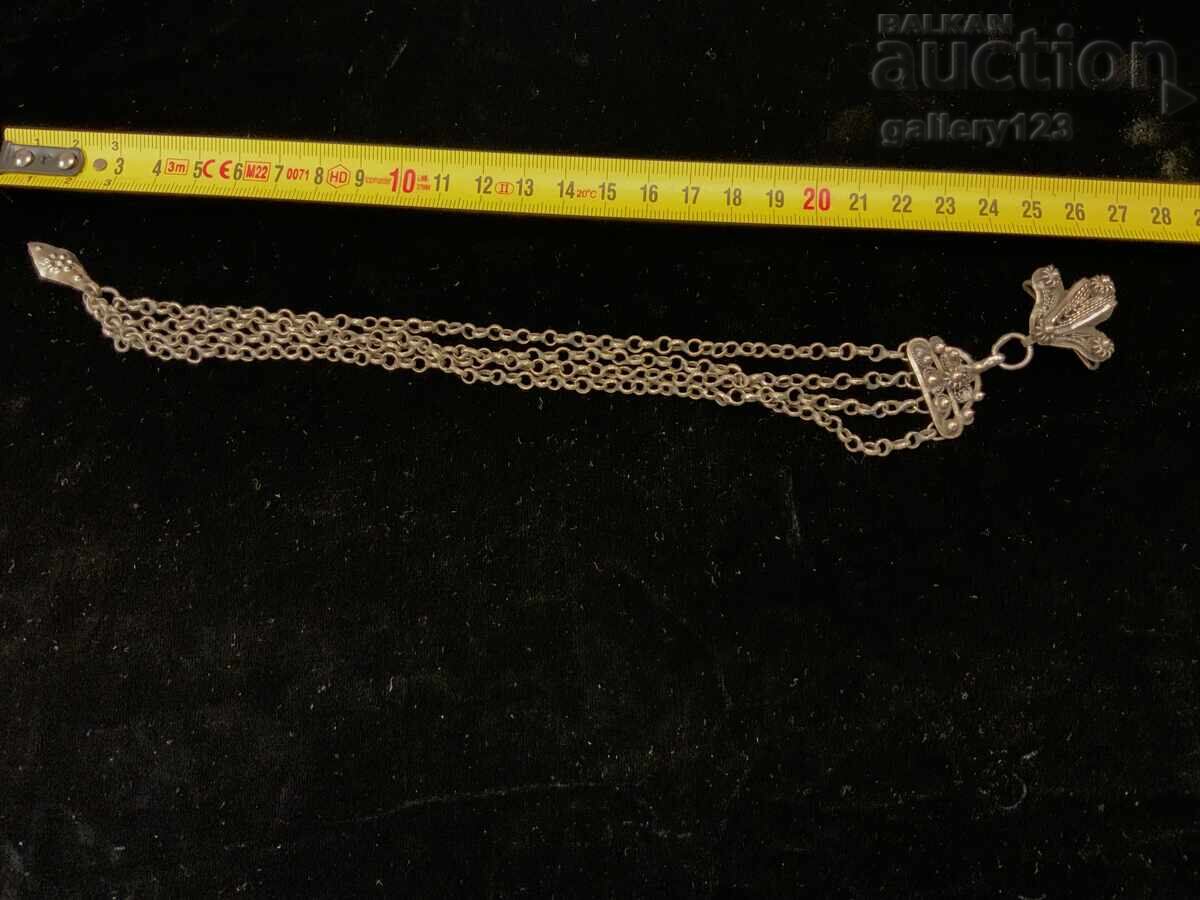 Revival-era jewelry silver filigree clasp button Razlog with price 140.00 BGN | € 71.58 Revival-era jewelry silver filigree clasp button Razlog with price 140.00 BGN | € 71.58