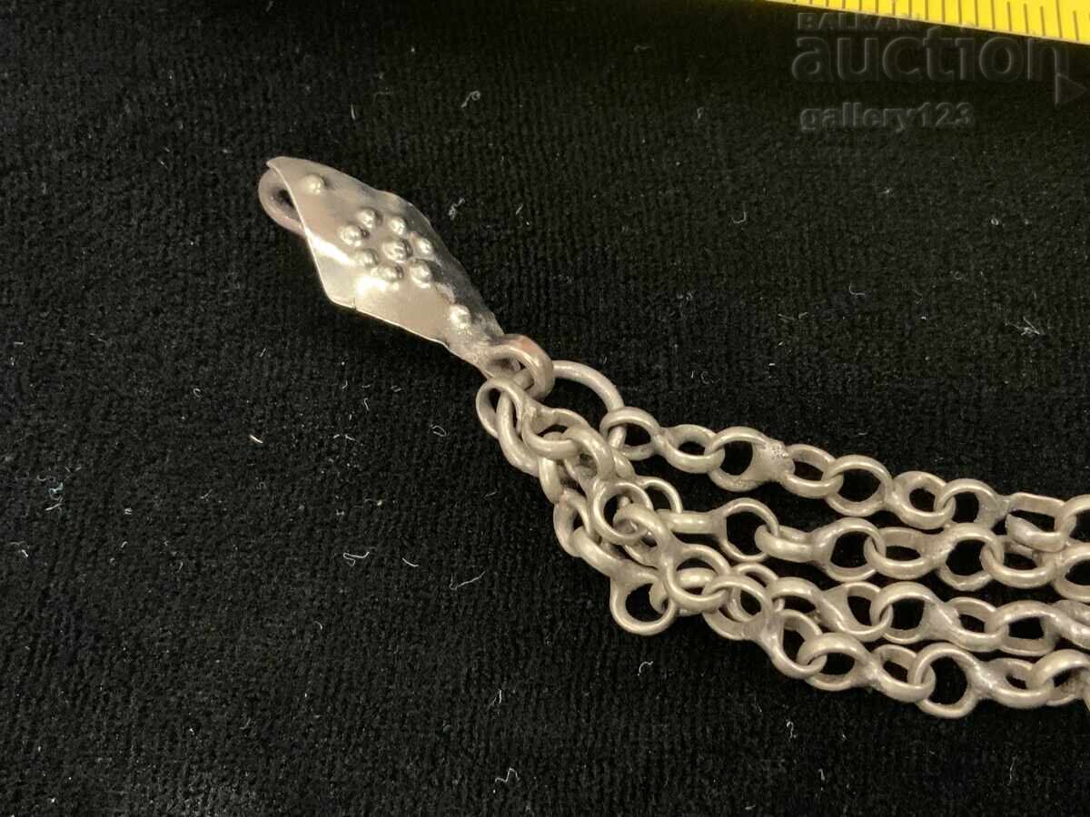 Revival-era jewelry silver filigree clasp button Razlog - 5 Revival-era jewelry silver filigree clasp button Razlog - 5