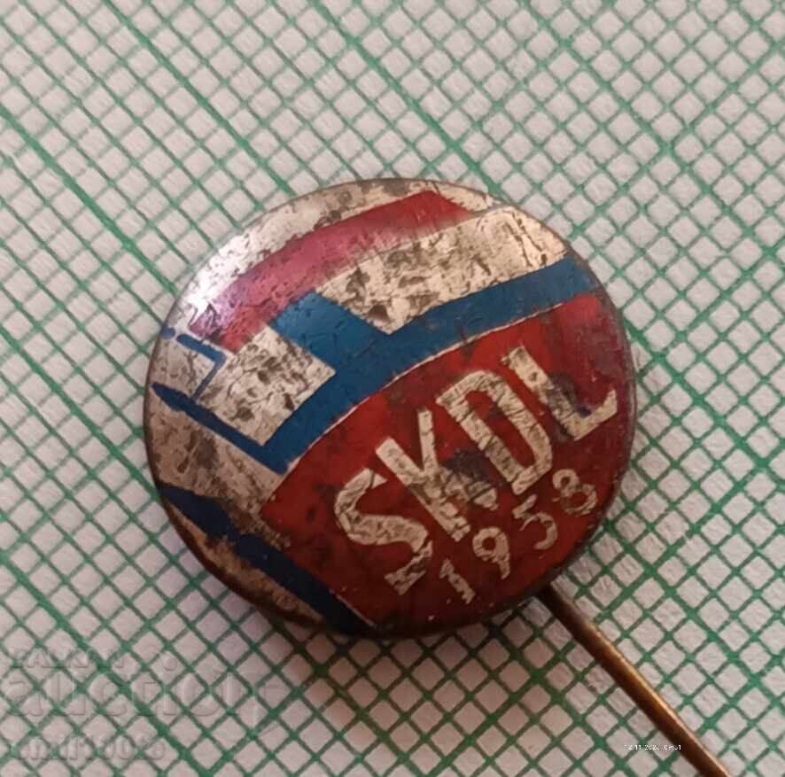 Аукцион Значка- SKDL Финландска народнодемократична лига