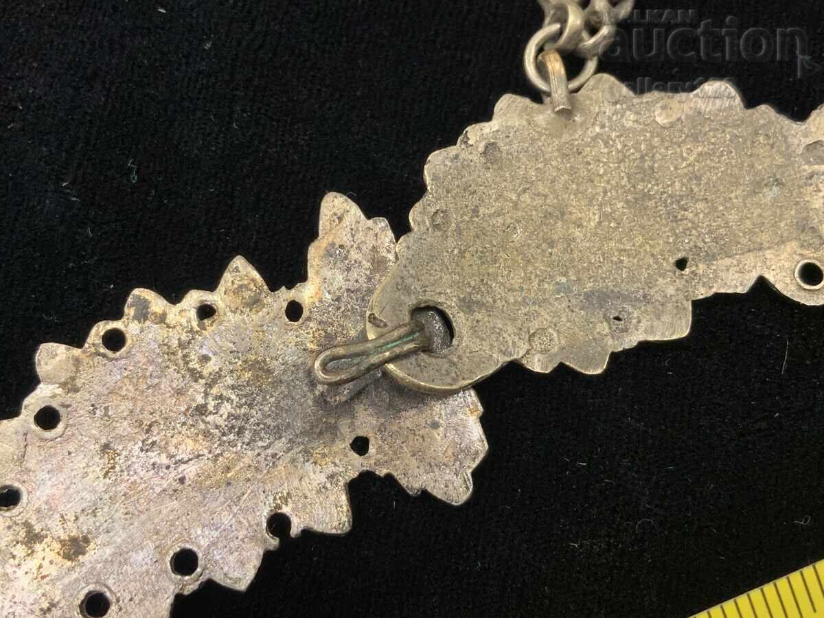 Revival-era jewelry, silver, nielloed - 5 Revival-era jewelry, silver, nielloed - 5